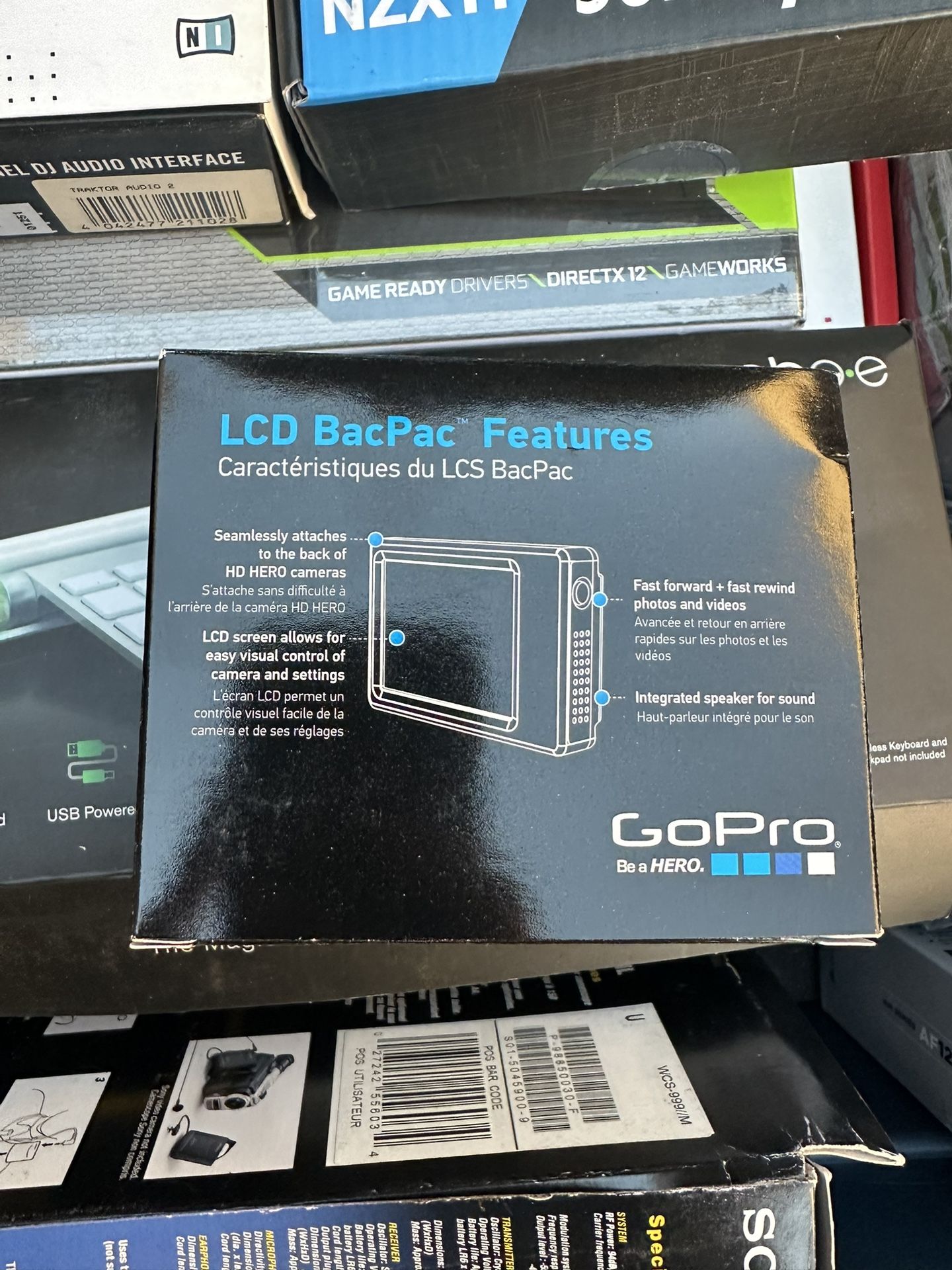 GoPro LCD BacPac Screen Attachment – Brand New