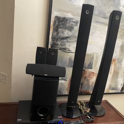 7pc LG Channel Home Theater System