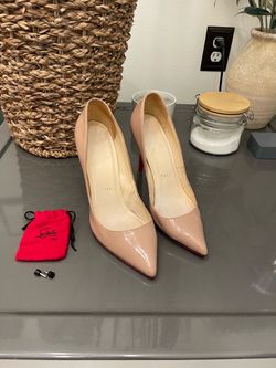 Christian Louboutin Kate Red Bottom Heels Size 37 = 7