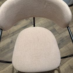 Pink office chair