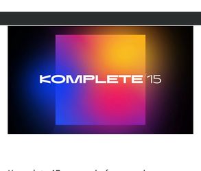 Native Instruments Komplete Standard 15