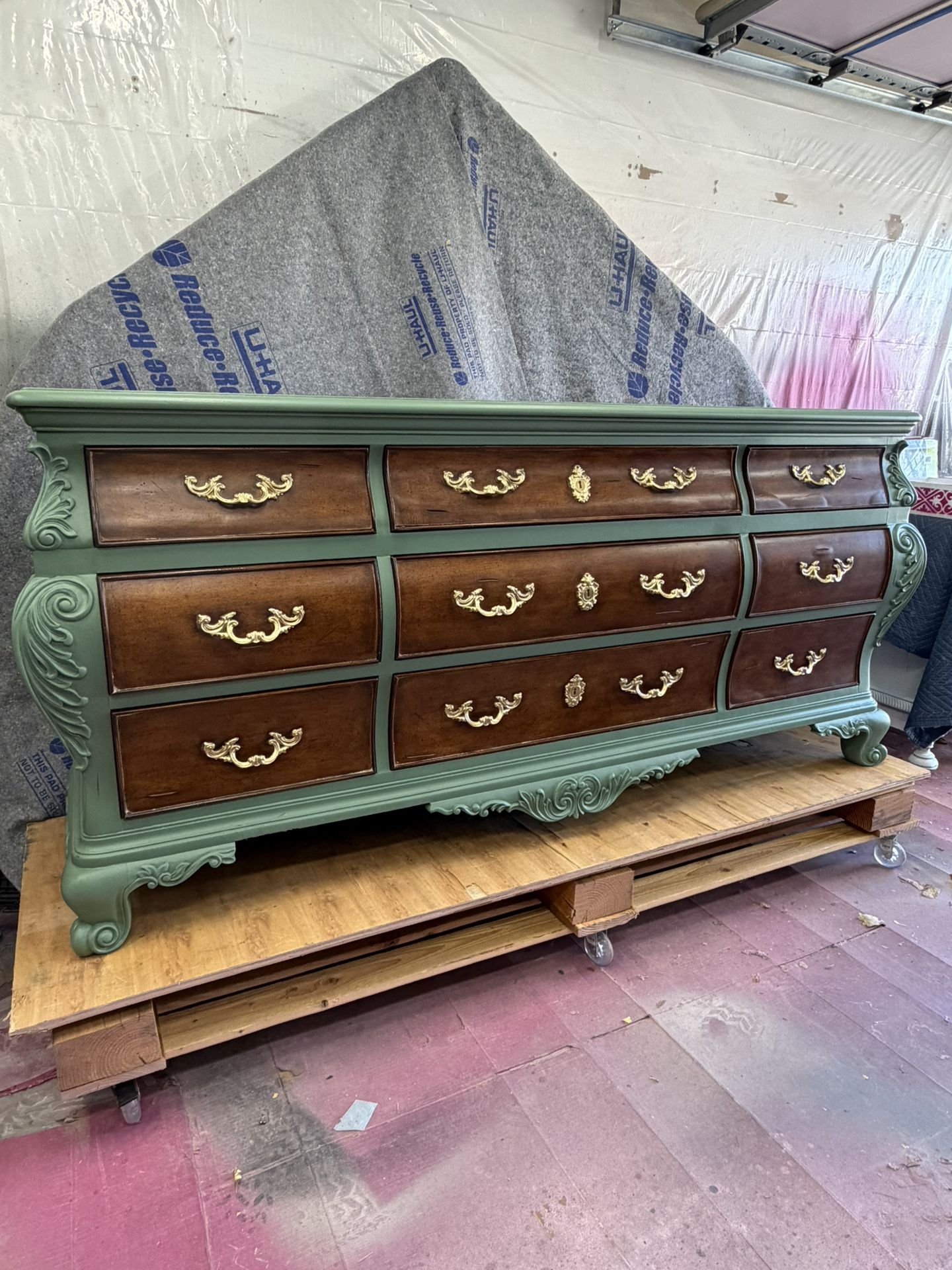 sage green dresser Henley Scalloped Edge 3 Drawer Dresser, - daals Our Henley chest is a gorgeous piece of furniture with ornate scalloped edge for a stylish and joyful touch Flower Bone Inlay 6 Drawer