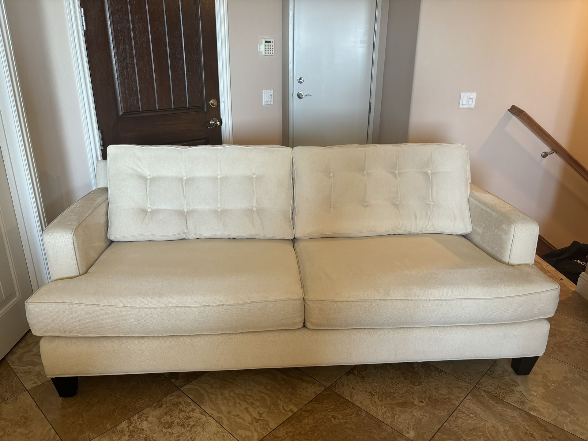 Beige Loveseat!