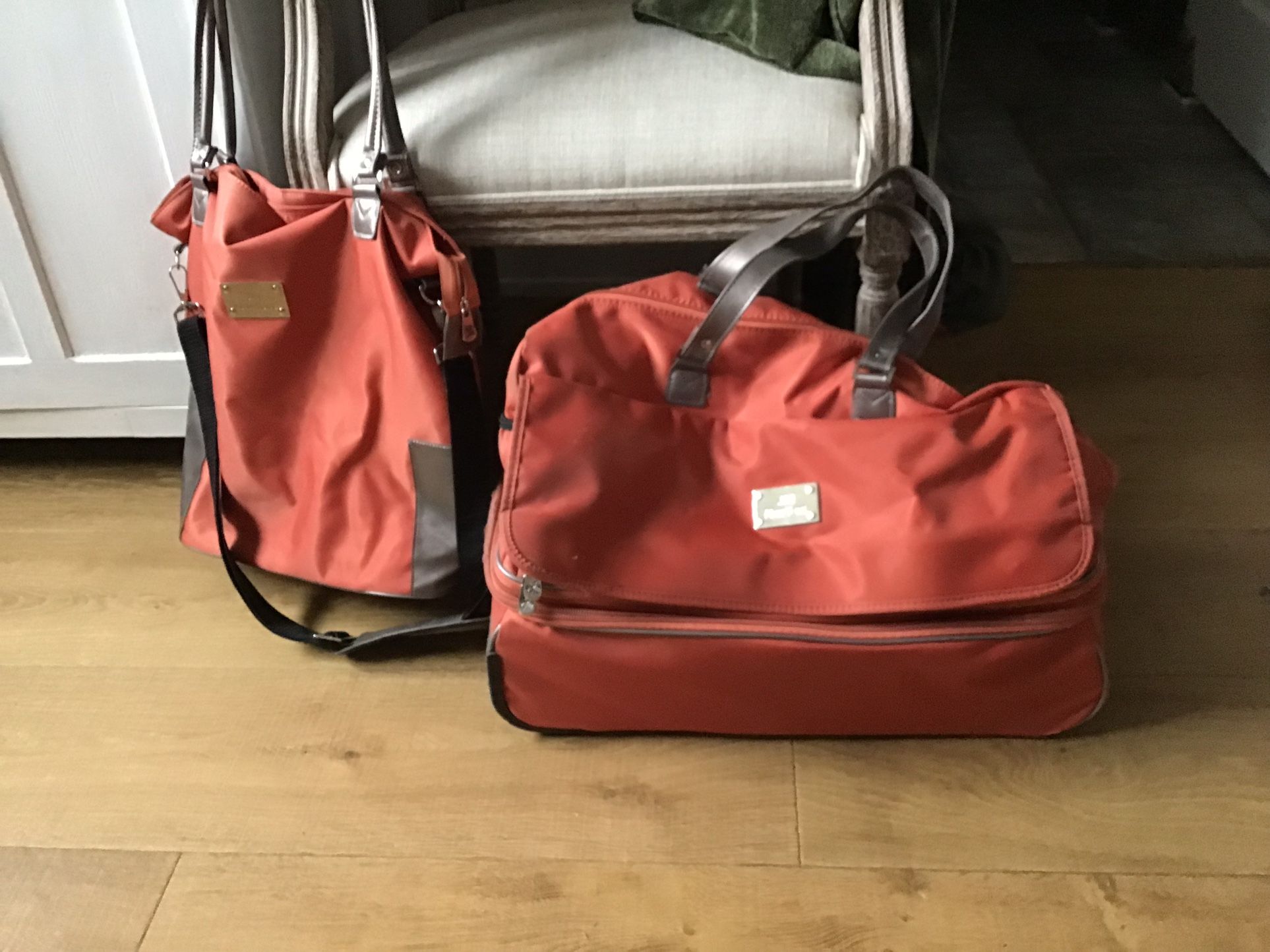 Joy Mangano Rolling Duffle AND Tote—NEW LOWER PRICE!!!