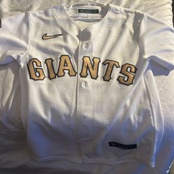 Giants Nike Jersey Kids Size 8 Like New 