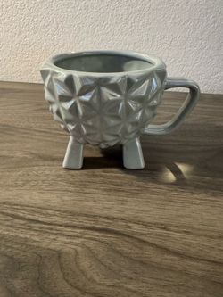 Vintage Collectible Disney Epcot Spaceship Earth Ceramic Mug