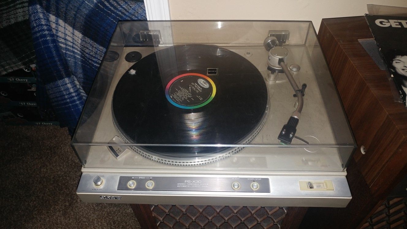 Sony ps x30 vintage turntable excellent