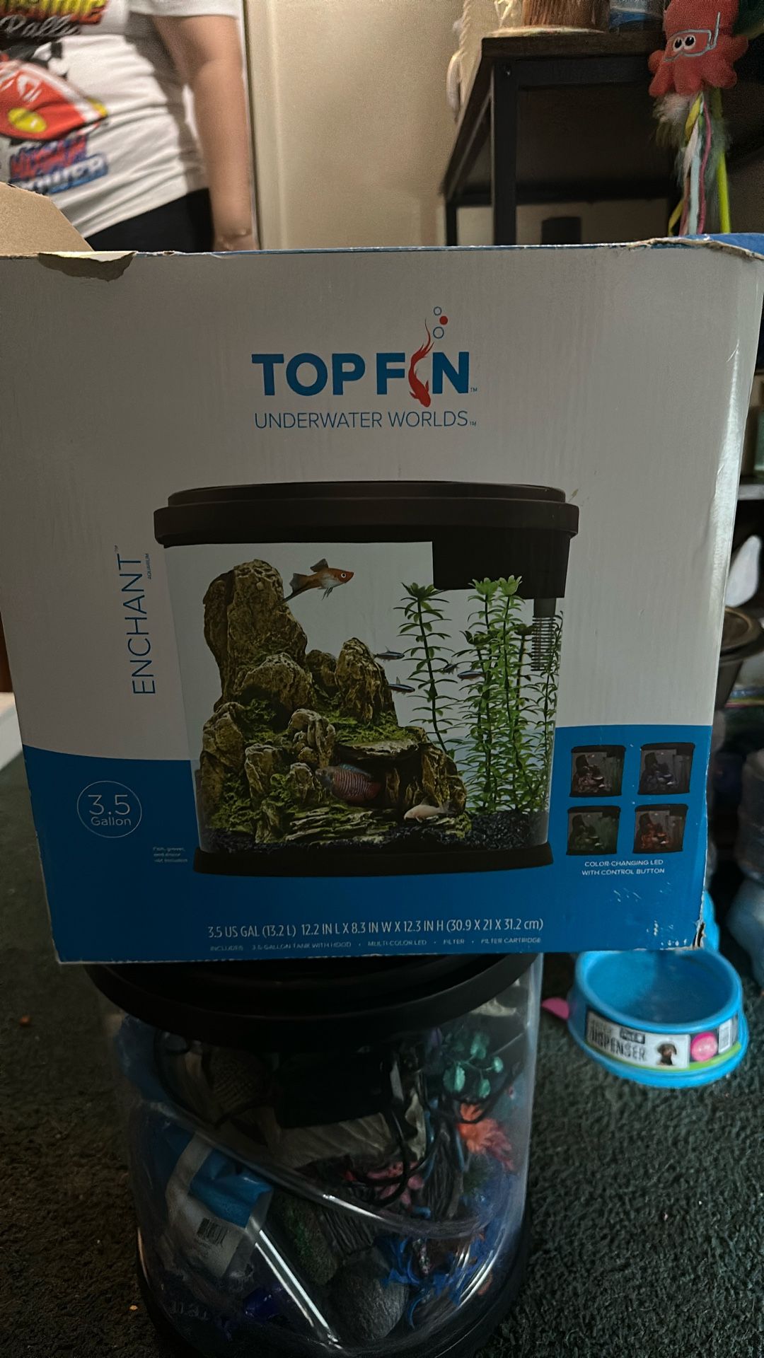 Fish Tank (3.5 Gallon)