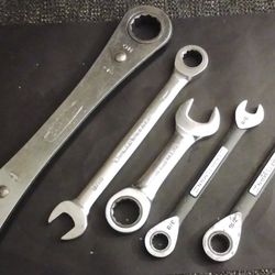 Gearwrench & Craftsman Ratcheting Combination Wrenches