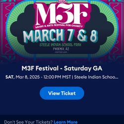 (3) GA M3F For Tonight 3/8
