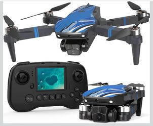 🆕 in 📦 FPV Drone with Camera for Adults LCD Screen on RC,Mini Drones for Beginner,Foldable Quadcopter with Brushless Motor Obstacle Avoidance,Suppor