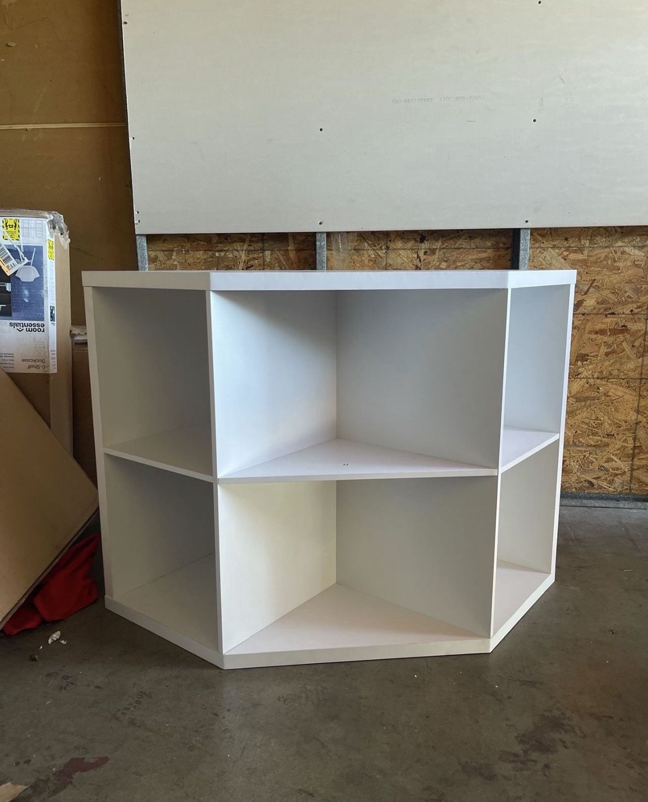 Brightroom™ 4-Cube Corner Organizer – Good Condition, In Box