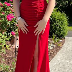 Prom Dress Size M 2-4 Worn Once 