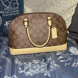 Coach Crossbody Satchel With Matching Wallet