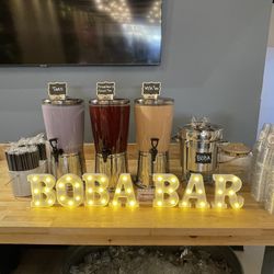 Boba Bar Catering  Service