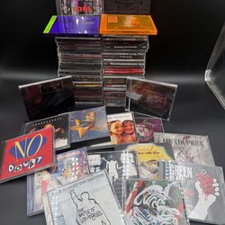 CD’S Rock Metal Emo Pop