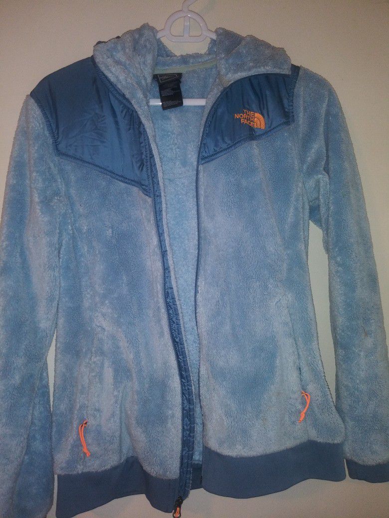 Women's Small Light Blue North Face Jacket