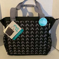 NEW iPack Versatile Diaper Bag Converts to Backpack or A Carrying Bag