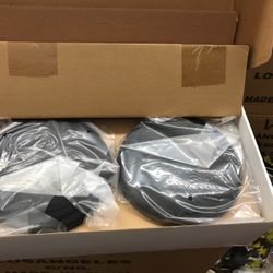 Car Speakers 51/4 Component Sets With 61/2 Spacer. Brand New