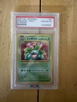 Pokemon PSA 10 Venusaur CD Promo