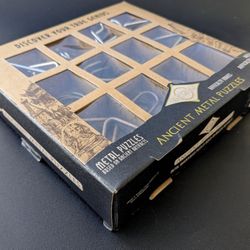 Ancient Metals 12-Piece Metal Puzzle Set – Brain Teaser Disentanglement Puzzle • Games, Puzzles, Kids Toys & Hobbies, Brain Teasers, Fun Pastimes, She