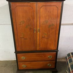 mahogany wardrobe closet 