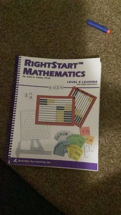 Right Start Math / Level E / Lessons