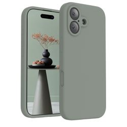 New Magnetic for iPhone 17 Case, Compatible with MagSafe, [Integrated Silicone Camera Control Button] [Camera Protection] Anti-Scratch Microfiber Lini