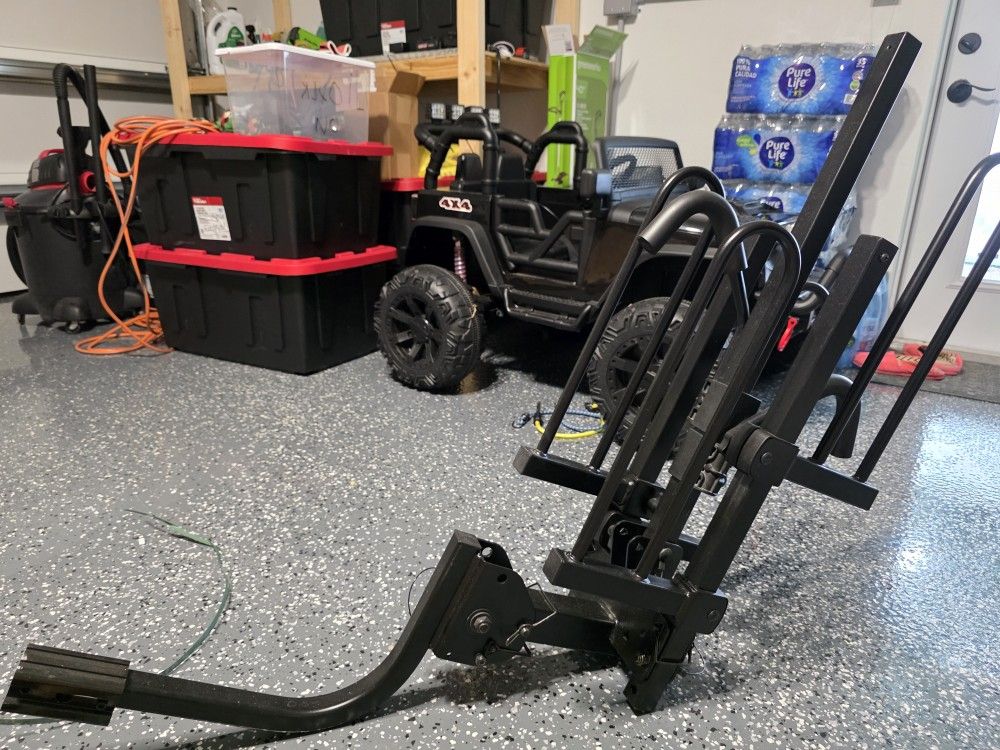 Hitch mounted 2 Bike Car Rack