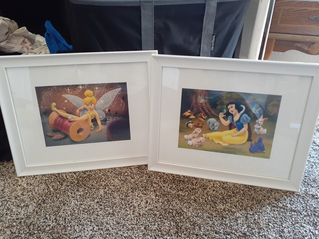 Framed Disney Pictures