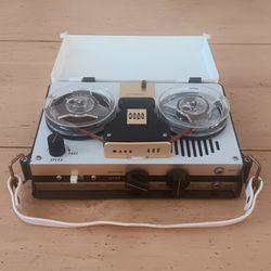 Vintage Reel to Reel to Reel Tape Recorder