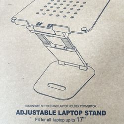 Ergonomic Adjustable Laptop Stand
