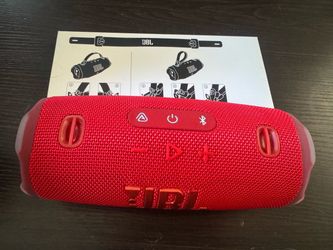 JBL Charge 6 Portable Bluetooth Speaker - Red NEW