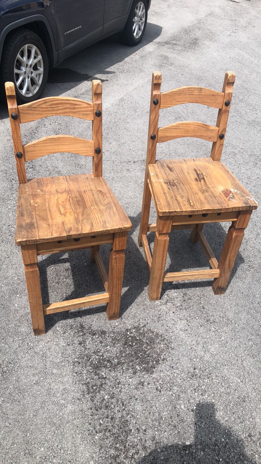 Wooden Bar Stools