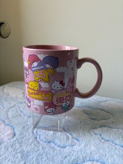 Silver Buffalo - Sanrio Hello Kitty and Friends Icons Ceramic Mug 20 Ounces - Pink