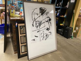 “Doodle II” Framed Print by Wrought Studio