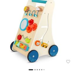 Wooden Activity Baby Walker