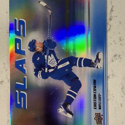 2025-26 Upper Deck Series Two Easton Cowan Slaps Card # SL-2
