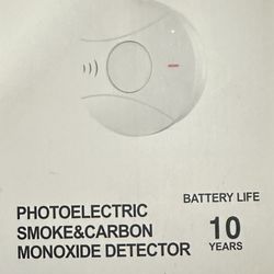 Photoelectric  Smoke And Carbon Monoxide Detector