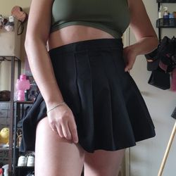 Black School Skirt