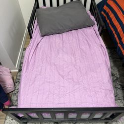 Brown Toddler Bed 