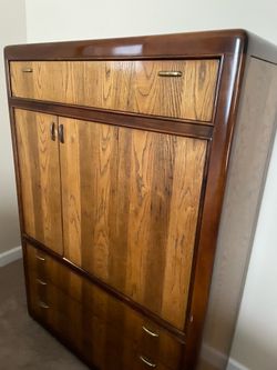 Armoire with night table