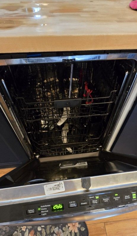 GE Stainless Dishwasher – $200
