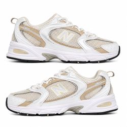 New Balance 530 Sneakers White Beige Size 7 Men