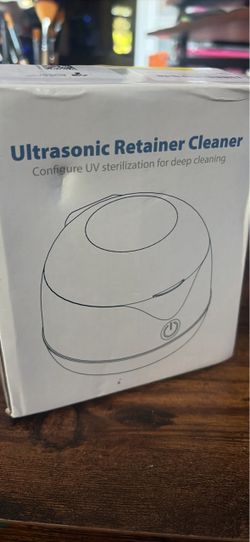 Ultrasonic Retainer Cleaner with UV Sterilization