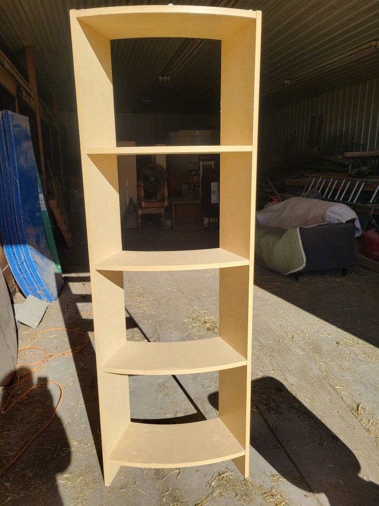 Curved Front Shelves