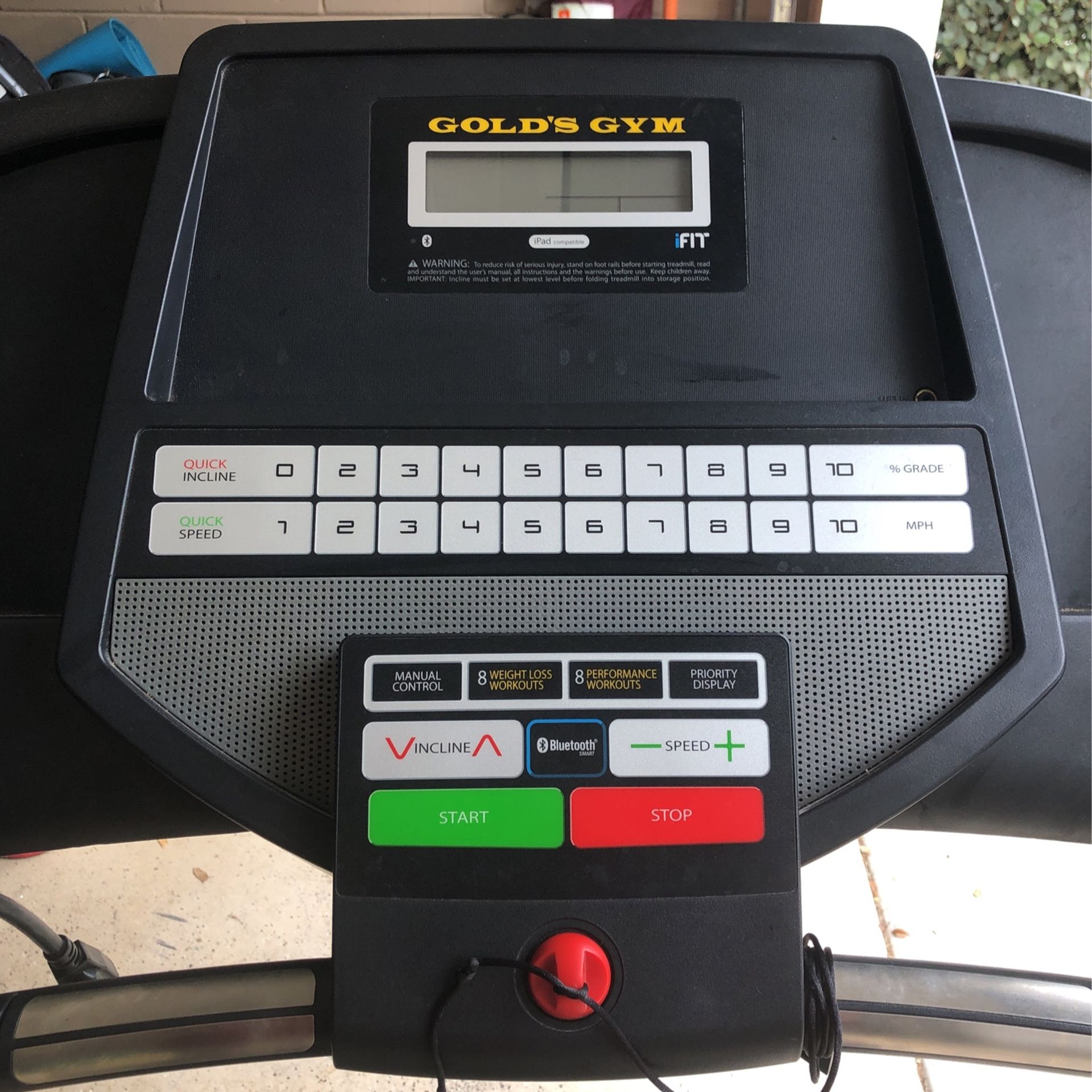 Gold’s Gym treadmill