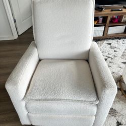 White Recliner Chair