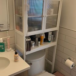 Bathroom Storage Over Toilet