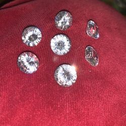 faceted crystals lot